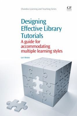 Couverture : Designing Effective Library Tutorials