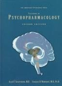 Couverture : The American Psychiatric Press textbook of psychopharmacology