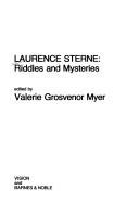 Couverture : Laurence Sterne