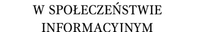 Couverture : Komunikacja językowa w społeczeństwie informacyjnym