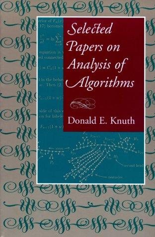 Couverture : Selected papers on analysis of algorithms