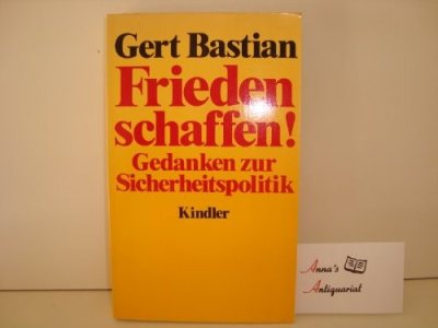 Couverture : Frieden schaffen!