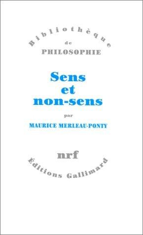 Couverture : Sens et non-sens