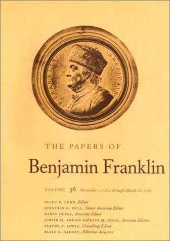 Couverture : The papers of Benjamin Franklin