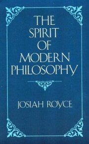 Couverture : The  spirit of modern philosophy