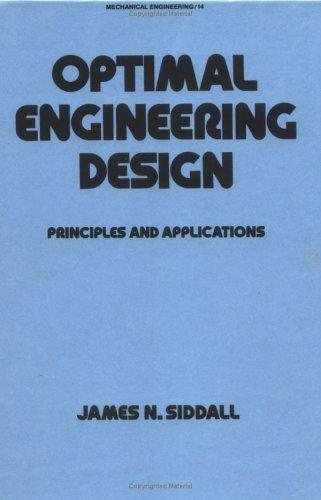 Couverture : Optimal engineering design