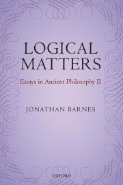 Couverture : Logical Matters
