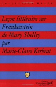 Couverture : Leçon littéraire sur Frankenstein de Mary Shelley