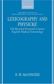 Couverture : Lexicography and physicke