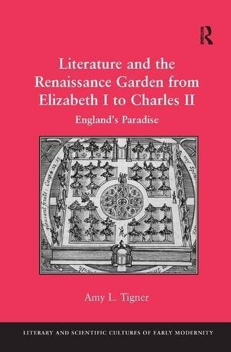 Couverture : Literature and the Renaissance Garden from Elizabeth I to Charles II