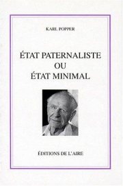 Couverture : Etat paternaliste ou Etat minimal