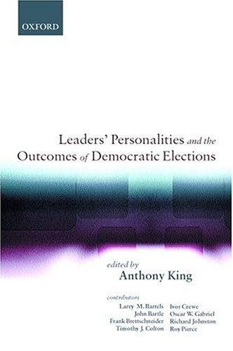 Couverture : Leaders' personalities and the outcomes of democratic elections