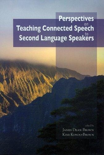 Couverture : Perspectives on teaching connected speech to second language speakers