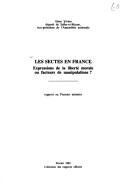 Couverture : Les sectes en France