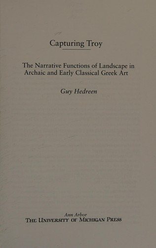 Couverture : Capturing Troy