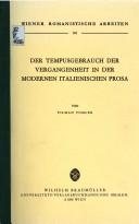 Couverture : Der Tempusgebrauch der Vergangenheit in der modernen italienischen Prosa