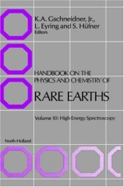 Couverture : Handbook on the physics and chemistry of rare earths