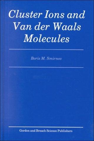 Couverture : Cluster ions and Van der Waals molecules