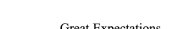 Couverture : Great expectations