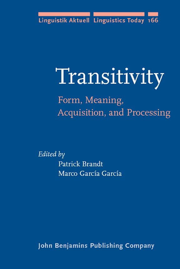 Couverture : Transitivity