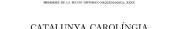 Couverture : El domini carolingi a Catalunya