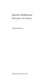 Couverture : Quentin Meillassoux
