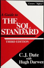 Couverture : A Guide to the SQL Standard