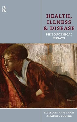 Couverture : Health, Illness and Disease