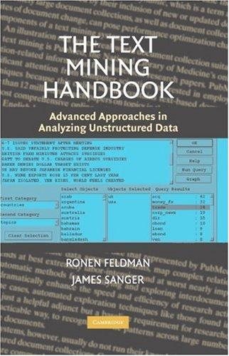 Couverture : The text mining handbook