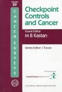 Couverture : Checkpoint controls and cancer
