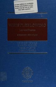 Couverture : Whistleblowing