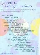 Couverture : Letters to future generations