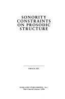Couverture : Sonority constraints on prosodic structure