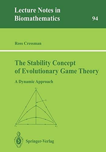 Couverture : The stability concept of evolutionary game theory