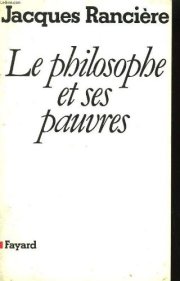 Couverture : Le philosophe et ses pauvres