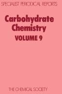 Couverture : Carbohydrate Chemistry (Specialist Periodical Reports)
