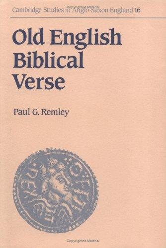 Couverture : Old English biblical verse