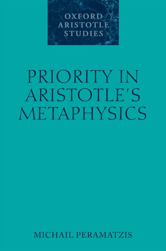 Couverture : Priority in Aristotle's Metaphysics