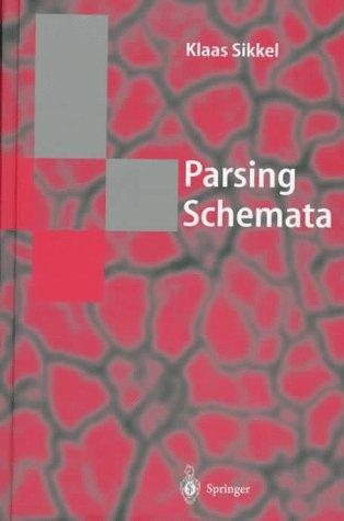 Couverture : Parsing schemata