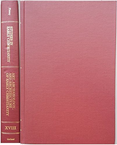 Couverture : Art, archaeology, and architecture of early Christianity