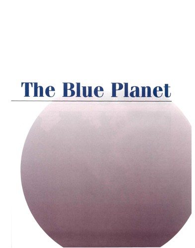 Couverture : The blue planet