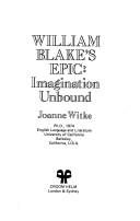 Couverture : William Blake's epic