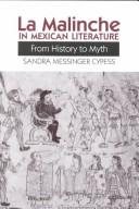 Couverture : La Malinche in Mexican literature from history to myth