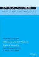 Couverture : Oikeiosis and the natural basis of morality