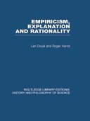 Couverture : Empiricism, Explanation and Rationality