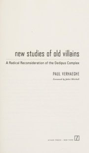 Couverture : New studies of old villains