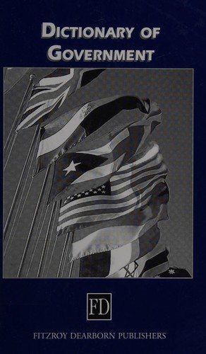 Couverture : Dictionary of government and politics