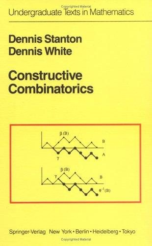 Couverture : Constructive combinatorics