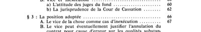Couverture : La réparation des dommages causés par les vices d'une chose
