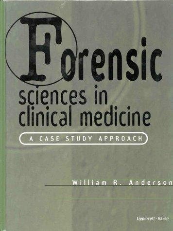 Couverture : Forensic sciences in clinical medicine
